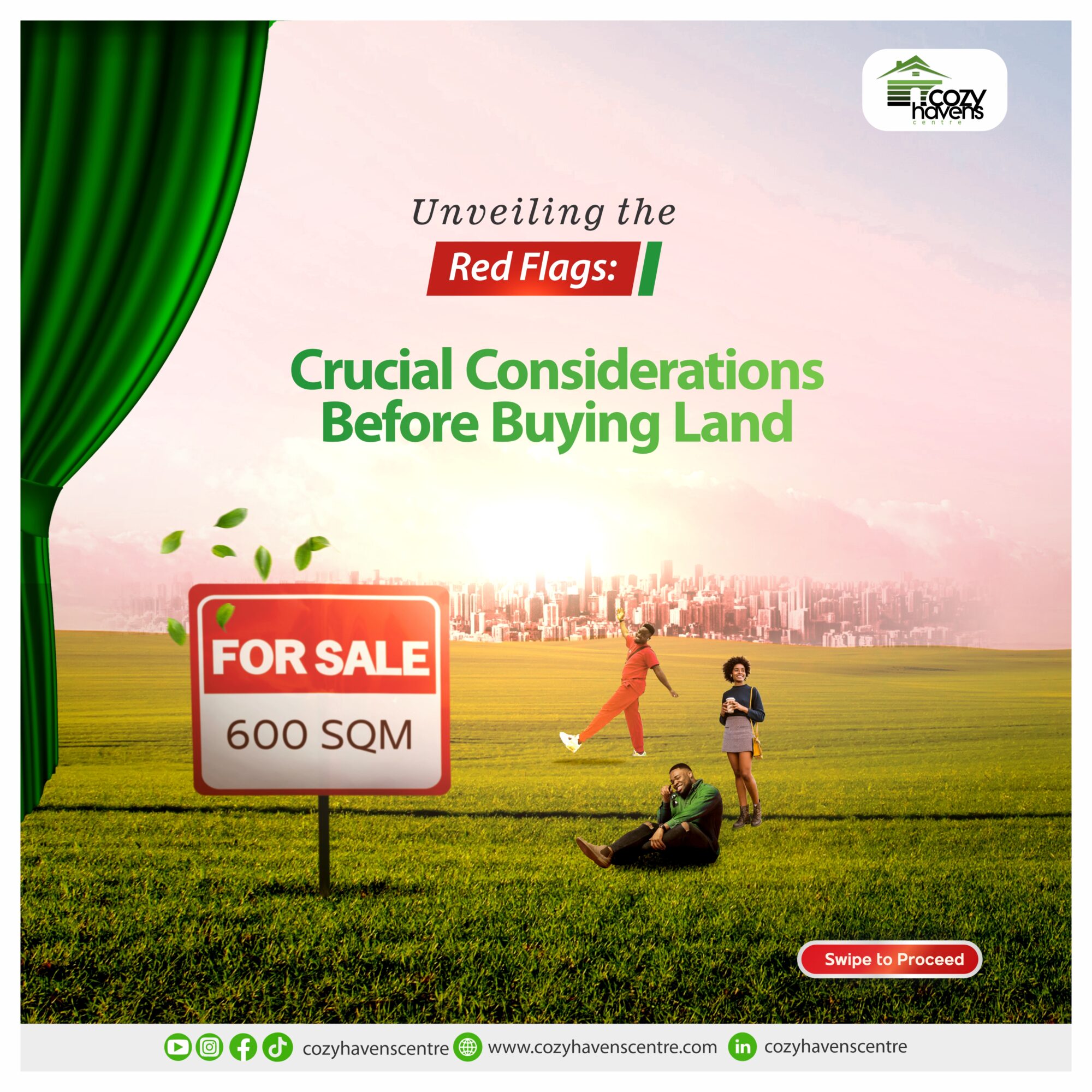 crucial considerations before buying land